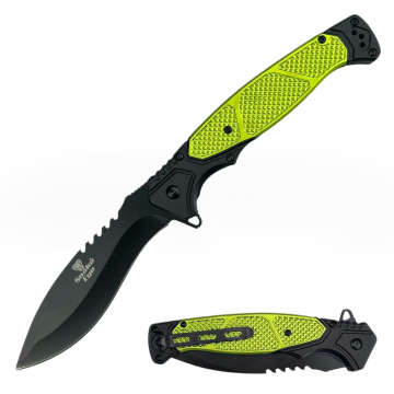 Snake Eye Tactical Heavy Duty Spring Assist knife - SE-A3192GN